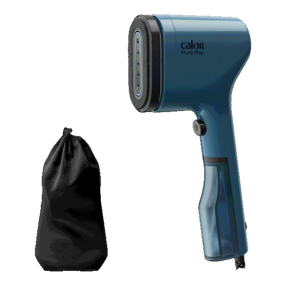 Pure POP Bleu, Défroisseur à main, 1300 W, 20 g/min, Compact, Voyage, Calor