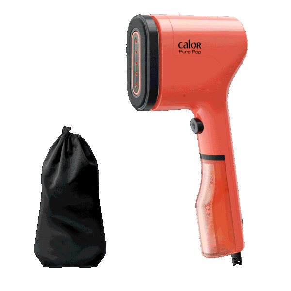 Pure POP Corail, Défroisseur à main, 1300 W, 20 g/min, Compact, Voyage, Calor