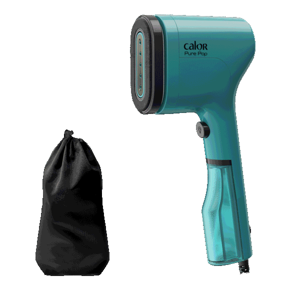 Pure POP Vert, Défroisseur à main, 1300 W, 20 g/min, Compact, Voyage, Calor