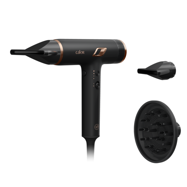 Calor Nano, Sèche-cheveux, Moteur digital haute Vitesse, Flux d'air 266 km/h max
