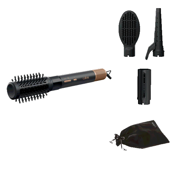 Air Shape, Brosse soufflante multistyler 4-en-1, Puissant et léger, Calor