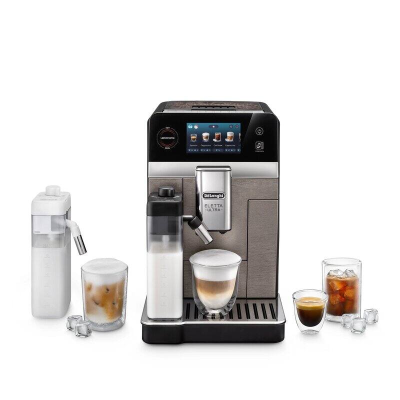 De'Longhi Eletta Ultra, titane brossé