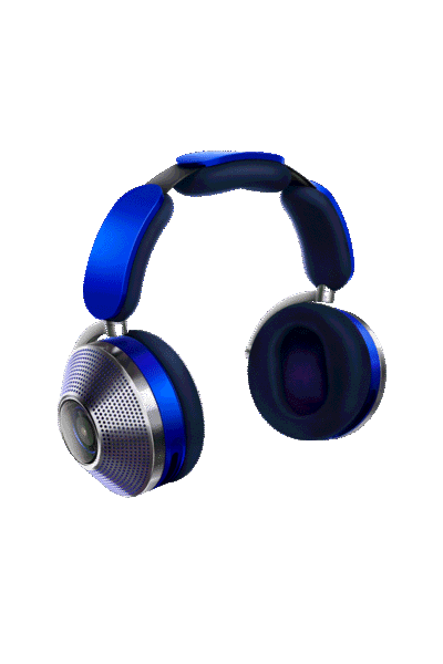 Dyson Casque audio Zone avec réduction de bruit active (Bleu de Prusse/Bleu Ultra) 376062-01