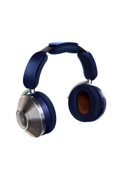 Dyson Casque audio Zone Absolute+ avec réduction de bruit active (Bleu de Prusse/Cuivré) 376067-01