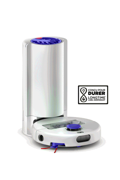 Dyson Aspirateur robot R1 Nurovi Dry (Gris clair / Bleu Pervenche) (RB07) 656134-01