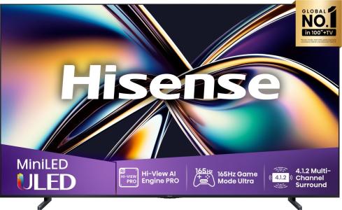 Hisense 100 '' U8Q | ULED MiniLED Smart TV 4K 165 Hz