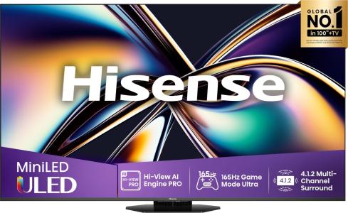 Hisense 75 '' U8Q | ULED MiniLED Smart TV 4K 165 Hz