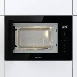 Hisense Hi6 Micro-ondes avec grill, 25 l, 900 W, Touch control, Noir