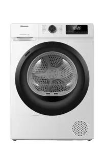 Hisense Pose-libre sèche-linge avec pompe à chaleur, 8 kg