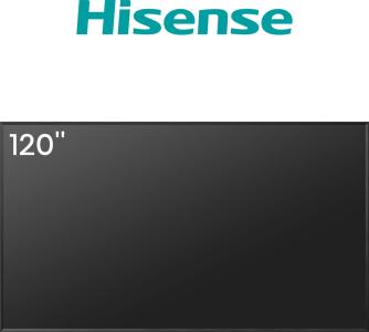 Hisense 120 '' Laser screen Métal