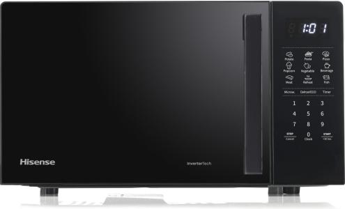 Hisense Four à micro-ondes, 20 l, 700 W, Inverter, Touch control, Noir