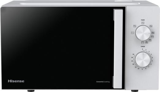 Hisense Micro-ondes avec grill, 20 l, 700 W, Buttons, Blanc