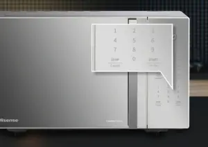 Hisense Micro-ondes avec grill, 23 l, 800 W, Touch control