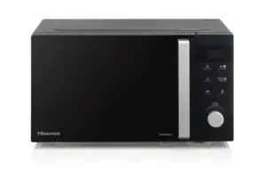 Hisense Four micro-ondes combiné, 25 l, 900 W, Buttons, Noir