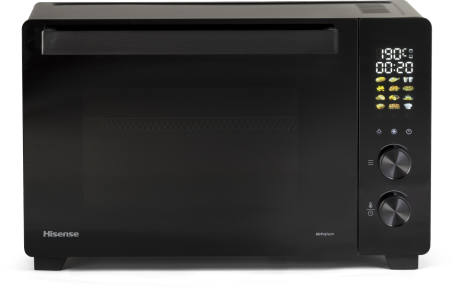 Hisense Mini four, 30 l, 1800 W, Double glass, Noir