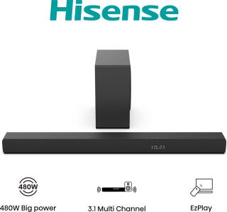Hisense Barre de son 3.1 CH, 480 W