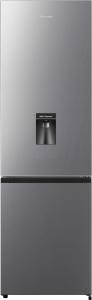 Hisense Pose-libre combiné, Argent, 255 l