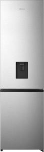 Hisense Pose-libre combiné, Gris, 336 l