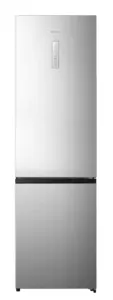 Hisense Pose-libre combiné, Inox, 336 l