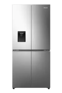 Hisense Pose-libre réfrigérateur multi-portes, Inox, 460 l