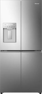 Hisense Pose-libre réfrigérateur multi-portes, Inox, 483 l