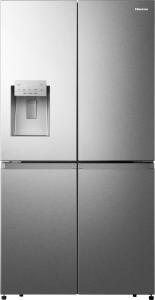 Hisense Hi7 Pose-libre réfrigérateur multi-portes, Acier inoxydable, 584 l