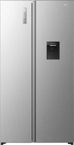 Hisense Hi3 Pose-libre américain, Inox, 541 l