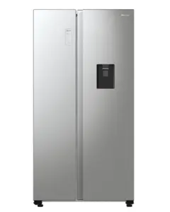Hisense Pose-libre américain, Gris, 547 l