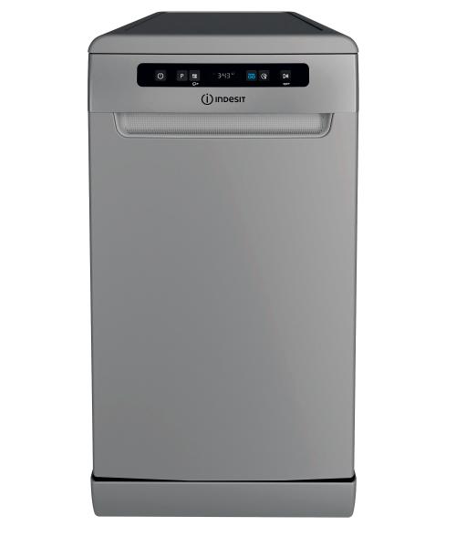 Lave-vaisselle Indesit: Gain de place 45cm, couleur silver - DSFC 3T117 S