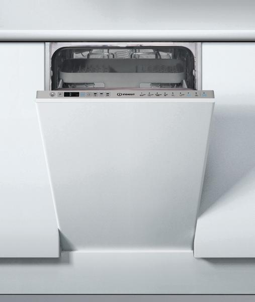 Lave-vaisselle intégrable Indesit: Gain de place 45cm, couleur silver - DSIO 3T224 CE