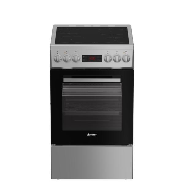 Cuisinière électrique posable Indesit: 50 cm - I5V5LCS