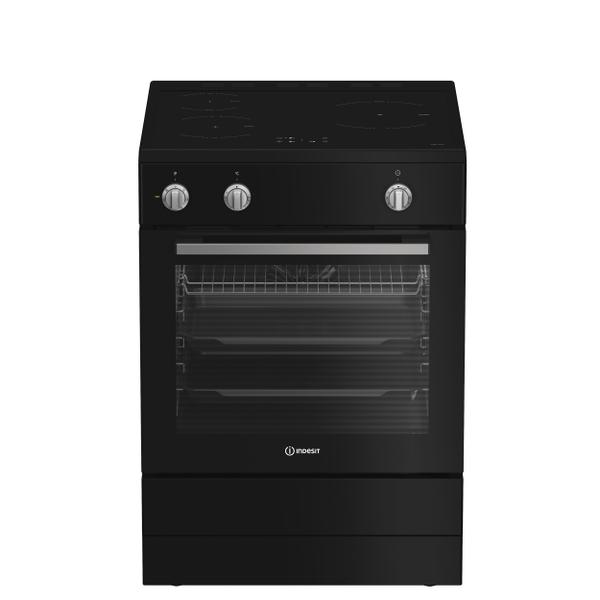 Cuisinière électrique posable Indesit: 60 cm - I6I5PCB3