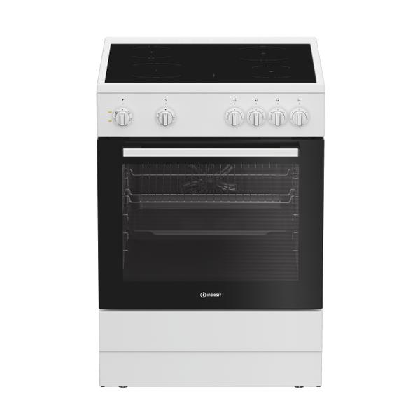Cuisinière électrique posable Indesit: 60 cm - I6V5KCW