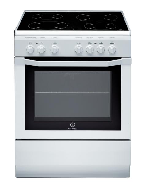 Cuisinière électrique posable Indesit: 60 cm - I6V6C1A.H(W)/FR