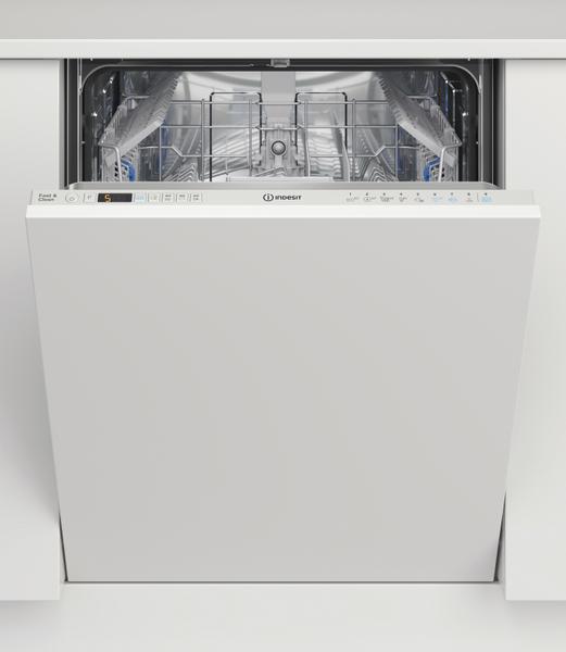 Lave-vaisselle intégrable Indesit: Standard 60cm, couleur blanche - ID3I D741O