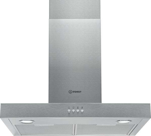 Hotte murale Indesit: 60 cm - IHBS 6.5 LM X