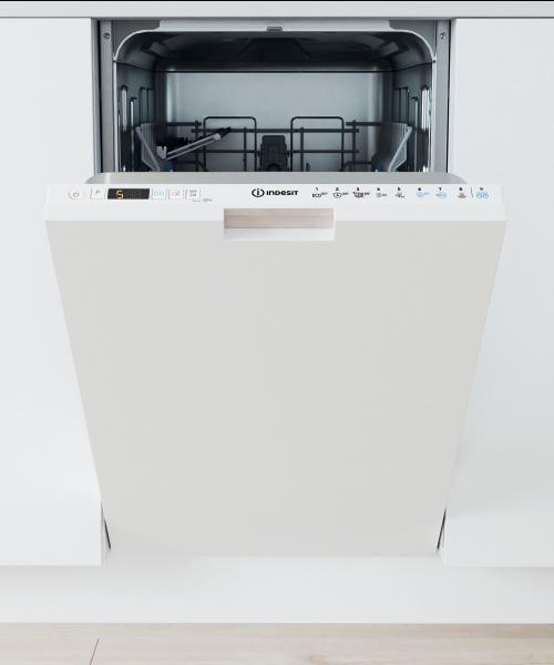 Lave-vaisselle intégrable Indesit: Gain de place 45cm - IN2ID10BS80