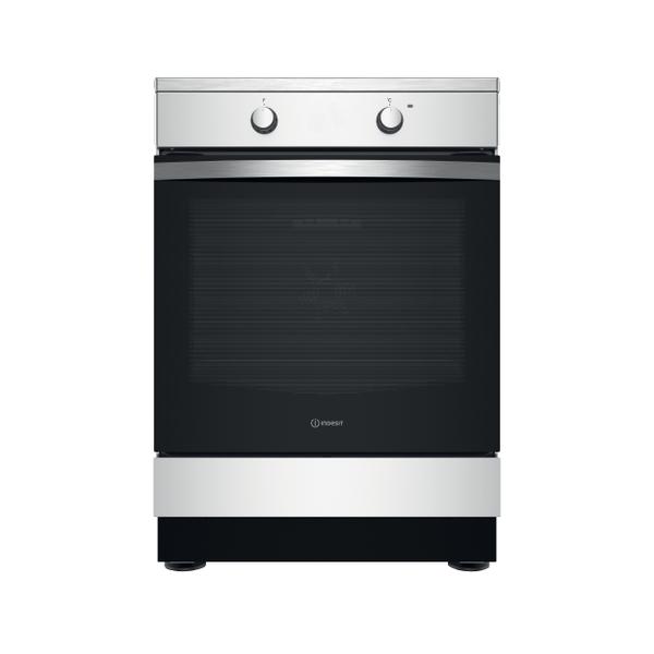 Cuisinière électrique posable Indesit: 60 cm - IS67IQ5KCX/E