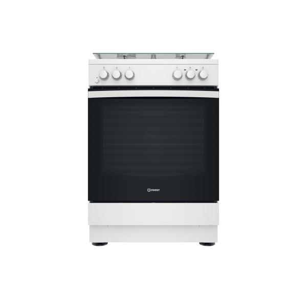 Cuisinière mixte posable Indesit: 60 cm - IS67M5KCW/FR