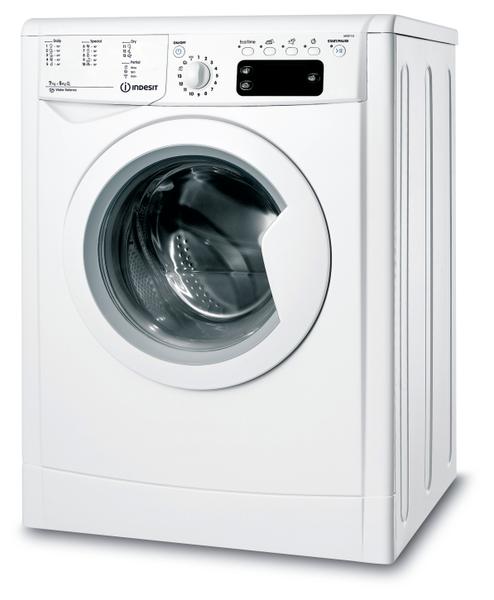 Lave-linge séchant posable Indesit : 7 kg - IWDE 7125 B (EU)