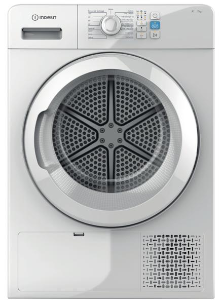 Sèche-linge pompe à chaleur Indesit : posable, 7,0 kg - YT M08 71 FR