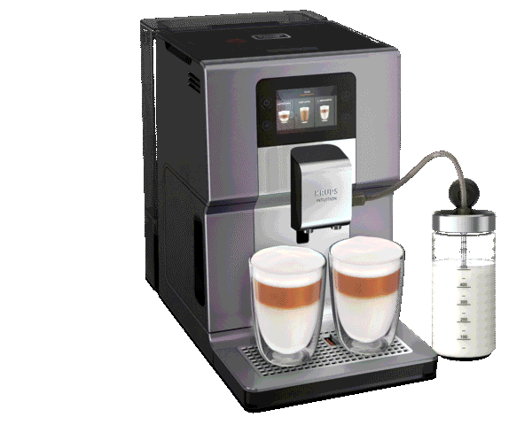 Intuition Préférence+, Machine à café à grain, 15 boissons, Ecran tactile, KRUPS