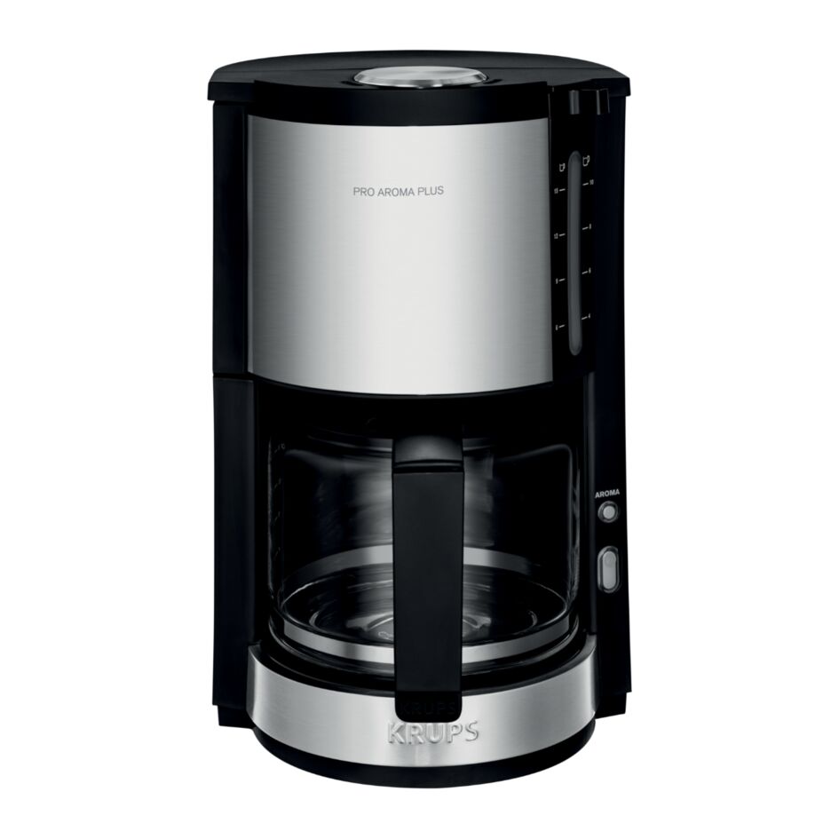 Pro Aroma Plus, cafetière à filtre polyvalente, carafe en verre, KRUPS