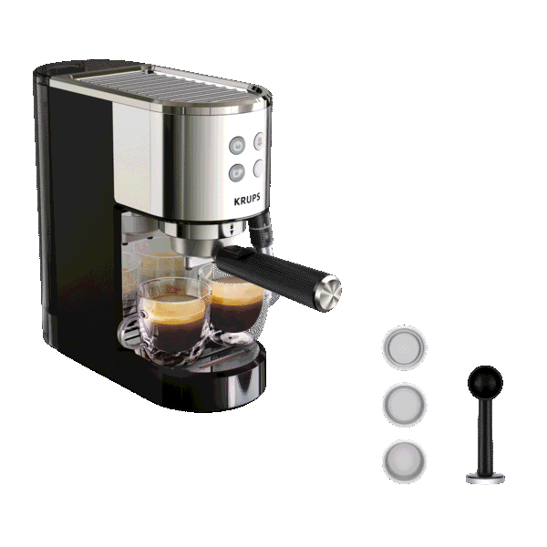 Virtuoso +, Cafetière expresso à pompe, KRUPS
