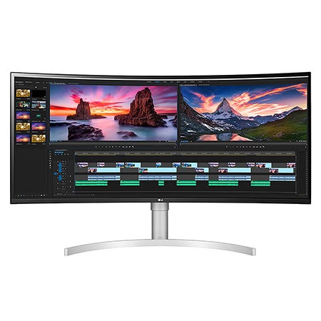 LG 38'' (96 cm) Moniteur Nano IPS incurvé 21/9ème
