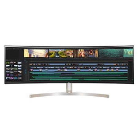 LG 49'' (124 cm) Moniteur incurvé LED IPS 32/9ème