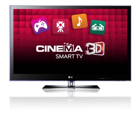 LG Téléviseur Plasma 127 cm (50 pouces) 3D, connecté et DLNA