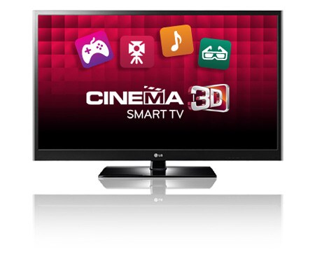 LG Téléviseur Plasma 152cm (60 pouces), 3D, Smart TV