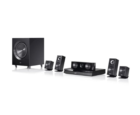 LG Home-cinéma Blu-ray 3D, 1100W, Compatible iPod/iPhone/iPad
