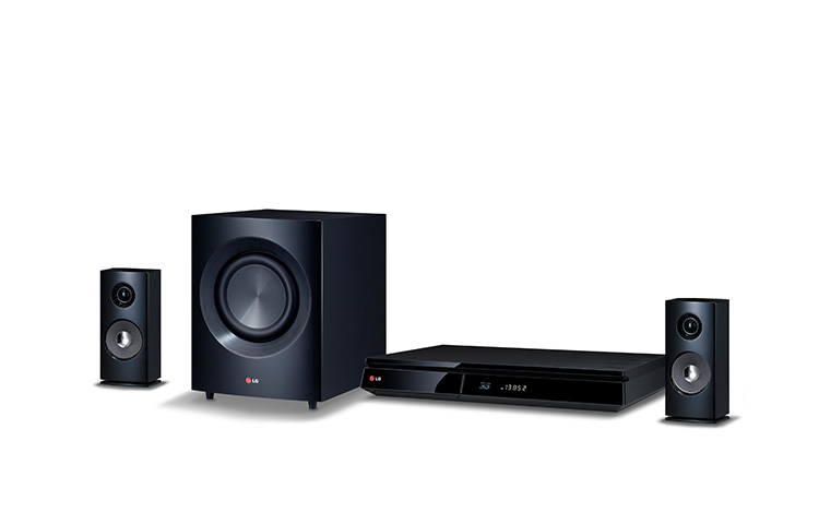 LG Home-cinéma Blu-ray 3D, 600W, enceintes en fibre d'aramide, Smart TV